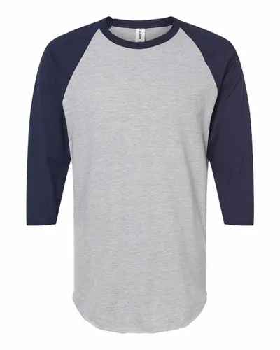Heather Grey/ Marineblau
