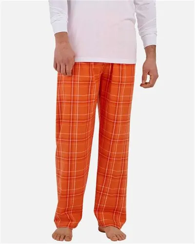 Orange Carnegie Plaid