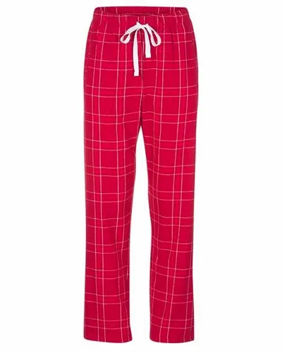 Plaid carmesí del día de campo