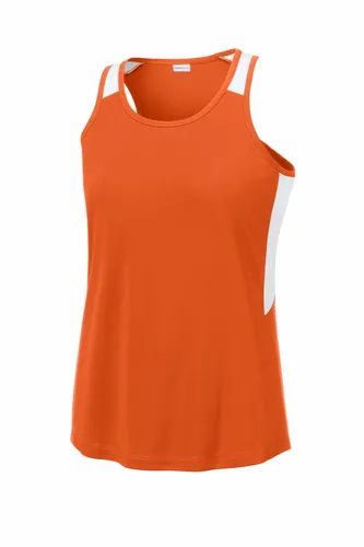 Naranja intenso/Blanco