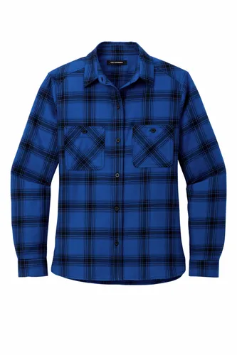 Royal/ Black Open Plaid