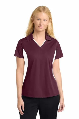 Maroon/ White