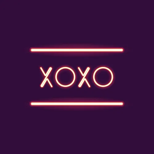 Xoxo Neon Sign - Custom Pro Prints