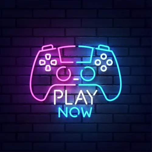 Play Now Neon Sign - Custom Pro Prints