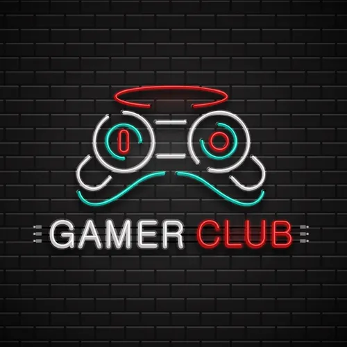 Gamer Club Neon Sign - Custom Pro Prints