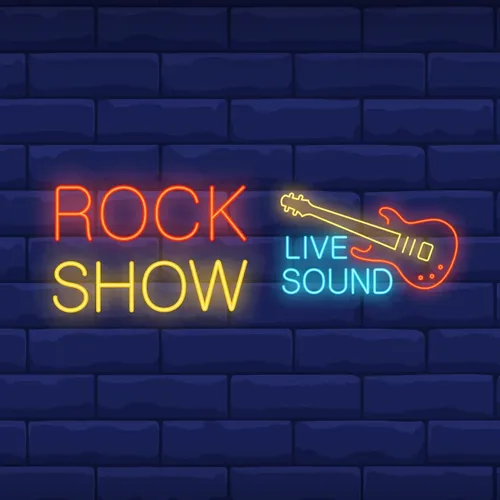 Rock Show Live Sound Neon Sign - Custom Pro Prints