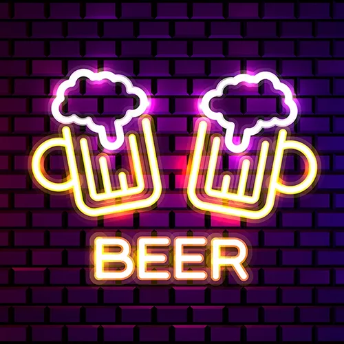 Beer Bar Neon Sign - Custom Pro Prints