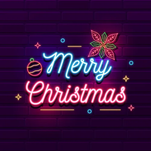 Christmas Eve Welcoming Neon Sign - Custom Pro Prints