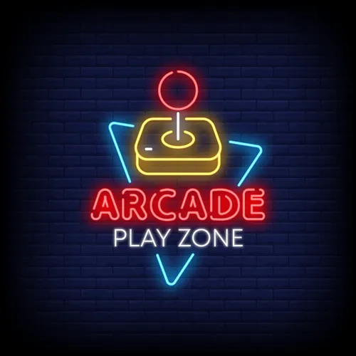 Arcade Play Zone Neon Sign - Custom Pro Prints
