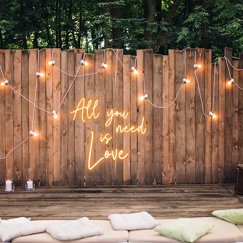 All You Need is Love Neon Sign - Custom Pro Prints