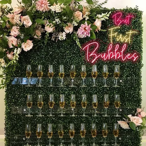 But First Bubbles Neon Sign - Custom Pro Prints