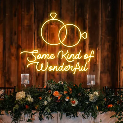 Some Kind Of Wonderful Neon Sign - Custom Pro Prints