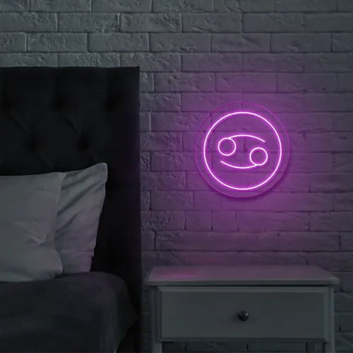 Cancer Neon Sign - Custom Pro Prints