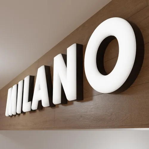 Tiefziehendes Schild - Imprint Now - DE