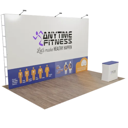 Custom Pop Up Trade Show Display 20' x 10' - Custom Pro Prints