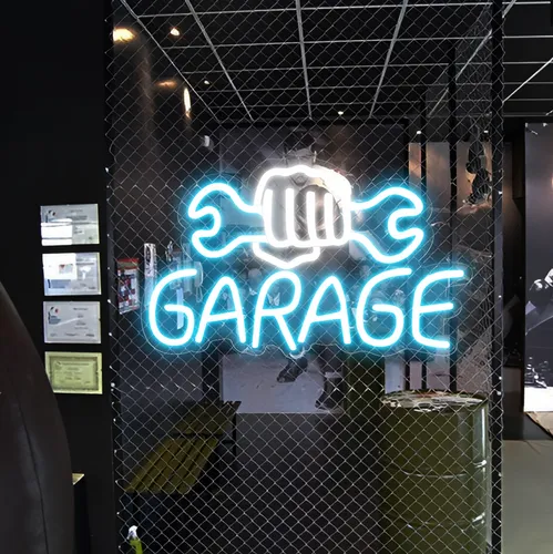 Garage Neon Sign - Custom Pro Prints