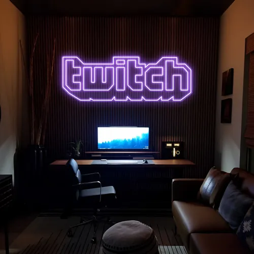 Twitch Neon Signs - Custom Pro Prints