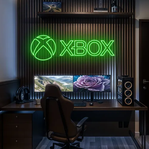 Xbox Neon Sign - Custom Pro Prints