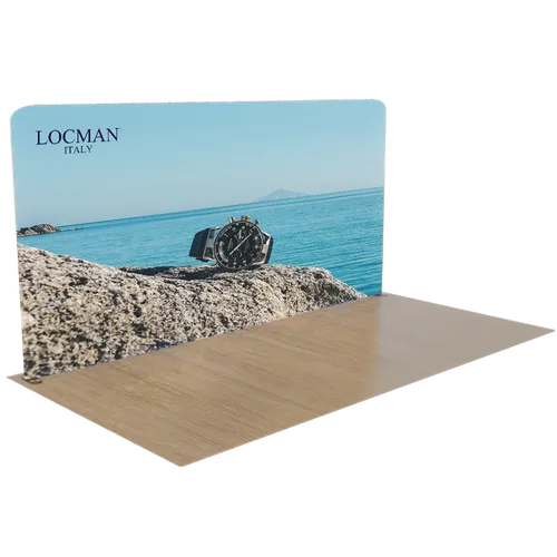 Espositore per Fiere Retroilluminato Personalizzato 6,1 m x 3 m - Imprint Now - IT