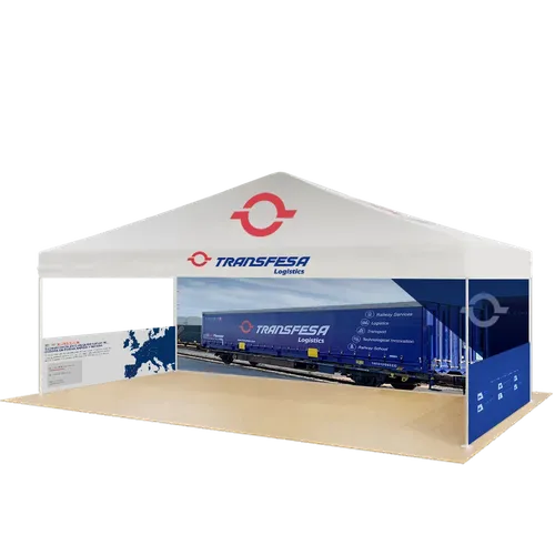 Carpa Para Ferias al Aire Libre 6,1 m x 3 m - Imprint Now - ES