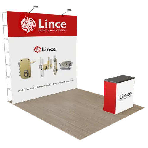 Expositor Pop Up Portátil 3 m x 3 m - Imprint Now - ES