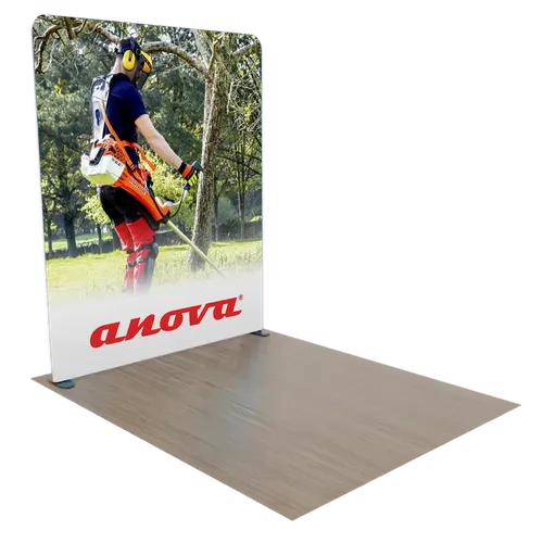 Expositor Retroiluminado de Tela Tensada 2,4 m x 2,4 m - Imprint Now - ES