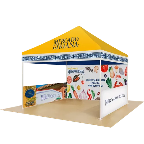 Carpas de Exterior Personalizadas 3 m x 3 m - Imprint Now - ES