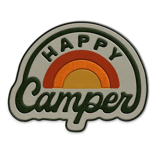 Happy Camper Hutaufnäher - Imprint Now - DE