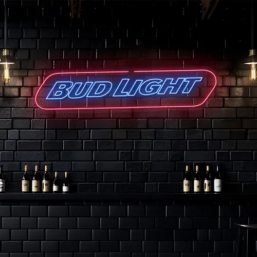 Chill Bud Light Neon Sign - Custom Pro Prints