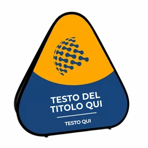 Banner Pop-Up a Triangolo - Imprint Now - IT
