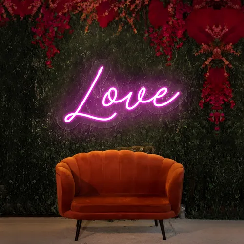 Dreamy Love Neon Sign - Custom Pro Prints