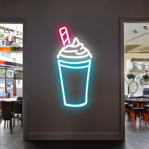 Fizz Glass Neon Sign - Custom Pro Prints