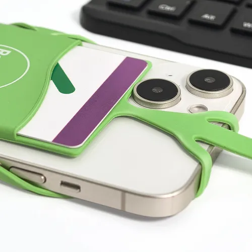 Lanyard Silicone Phone Wallet Holder - Stealth Pins