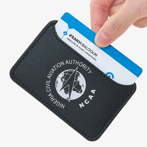 Leather Phone Wallet with Top Slit - Custom Pro Prints