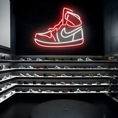 Mini Sneaker Neon Sign - Custom Pro Prints