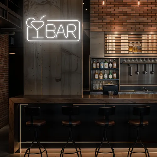Bar Neon Sign - Custom Pro Prints