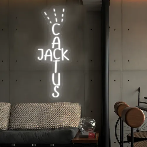 Cactus Jack Neon Signs - Custom Pro Prints