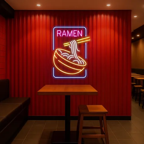 Custom Ramen Neon Signs - Custom Pro Prints