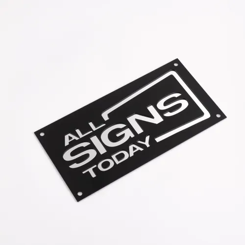 Engaraved Acrylic Sign - Custom Pro Prints