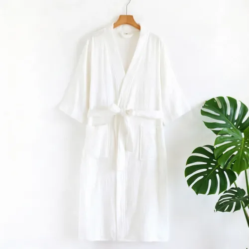 4 Layer Gauze Cotton Bathrobes - Custom Pro Prints