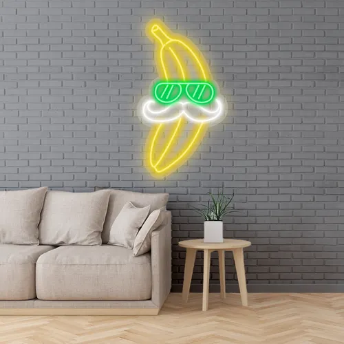 Custom Banana Neon Signs - Bobbleheads Now