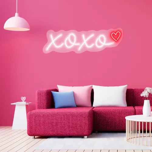 Custom XOXO Neon Signs - Custom Pro Prints