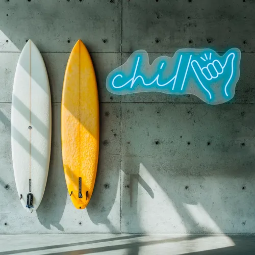 Custom Chill Neon Signs - Custom Pro Prints