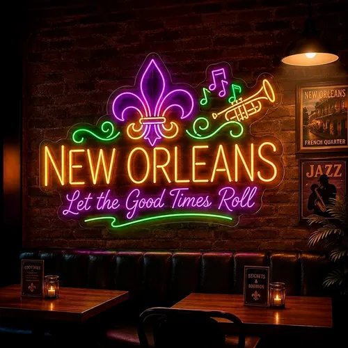 Custom Neon Signs New Orleans - Custom Pro Prints