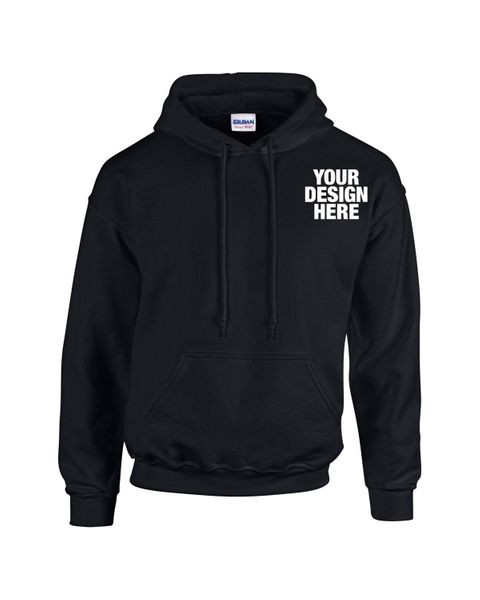 Gildan Adult Heavy Blend 8 oz., 50/50 Hooded Sweatshirt - Custom Pro Prints