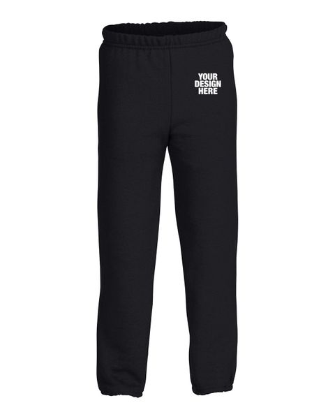 Gildan Youth Heavy Blend 8 oz., 50/50 Sweatpants - Custom Tees Today