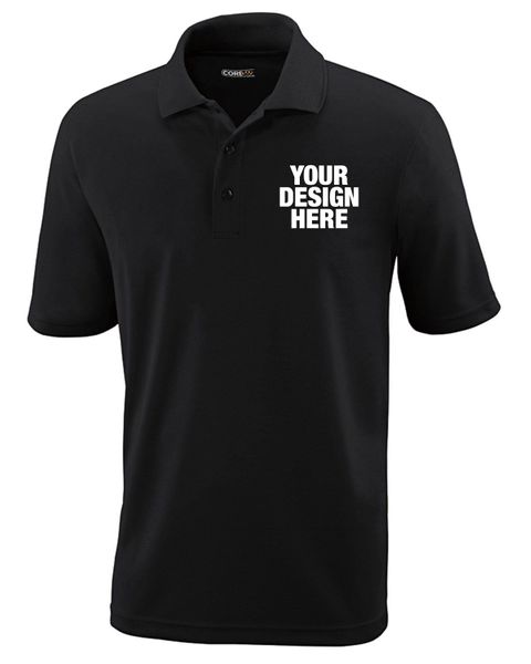 CORE365 Men's Origin Performance Piqu Polo - Custom Pro Prints