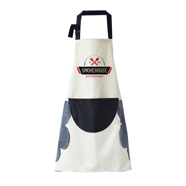 Floral Apron with Hand Wiping Pockets - Tote Bags Now