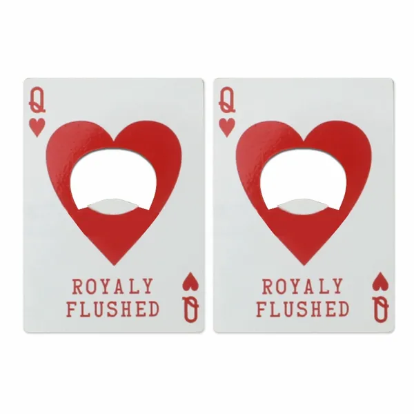 Queen of Hearts Bottle Opener - Custom Tees Today