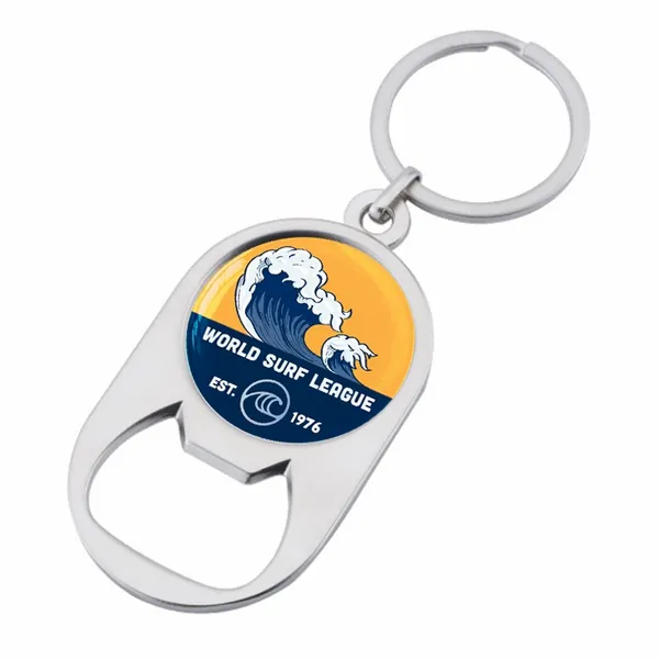 Multiuse Alloy Bottle Opener Keychain - Custom Tees Today